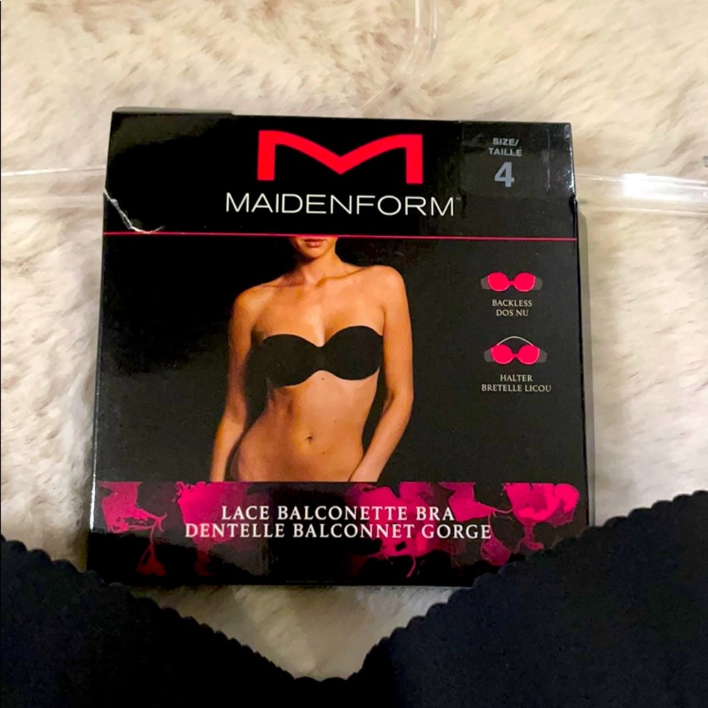 MAIDENFORM lace backless bra 4